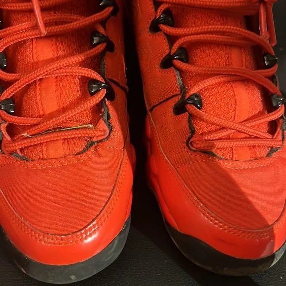 Red Jordans 9 retro - Picture 5 of 7